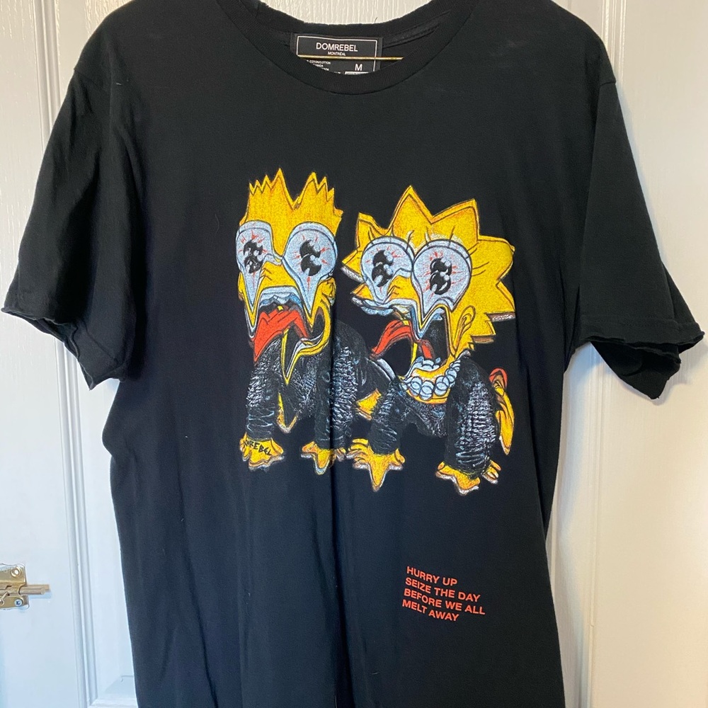 Dom rebel simpsons melting tee